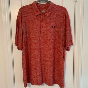 Under Armour polo golf shirt - red
